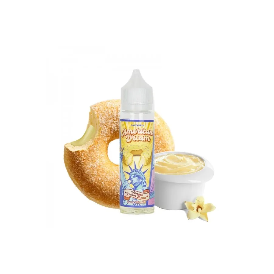 Vanilla Cream Donut American Dream