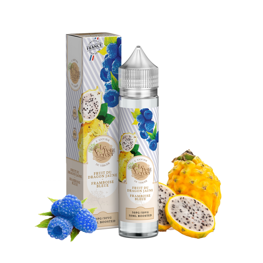 Fruit Du Dragon Jaune Framboise Bleue