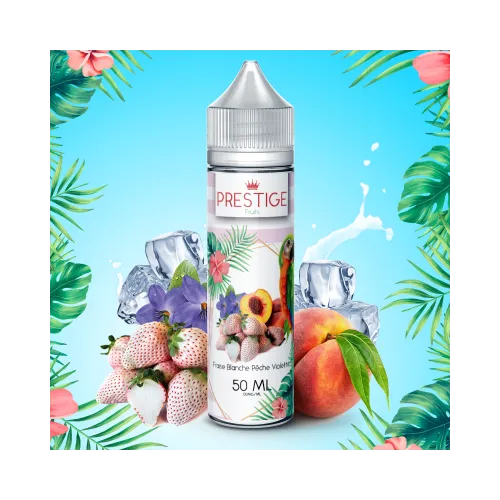 Fraise Blanche, Pêche, Violette