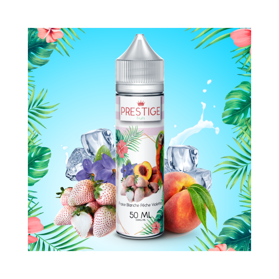 Fraise Blanche, Pêche, Violette