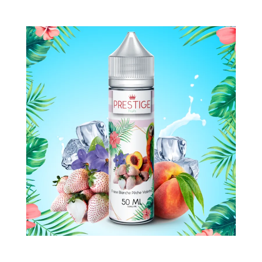 Fraise Blanche, Pêche, Violette
