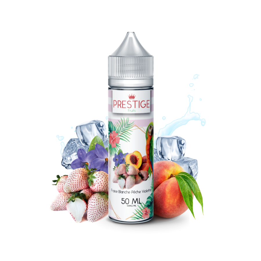 Fraise Blanche, Pêche, Violette