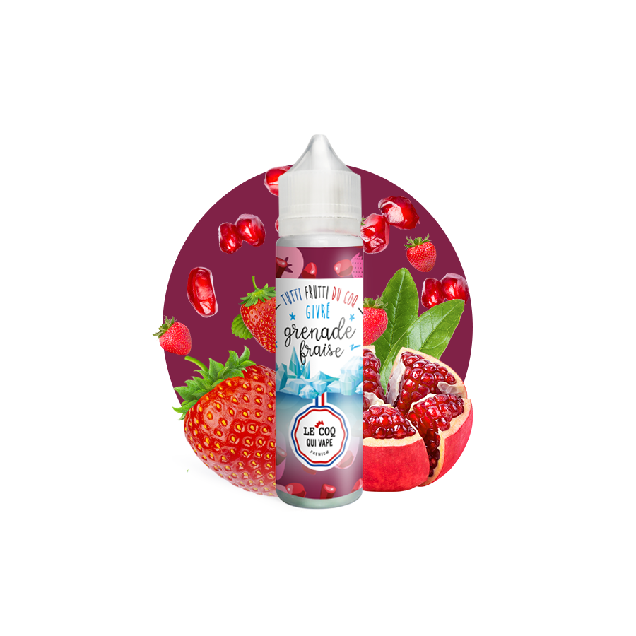 Grenade Fraise Givré