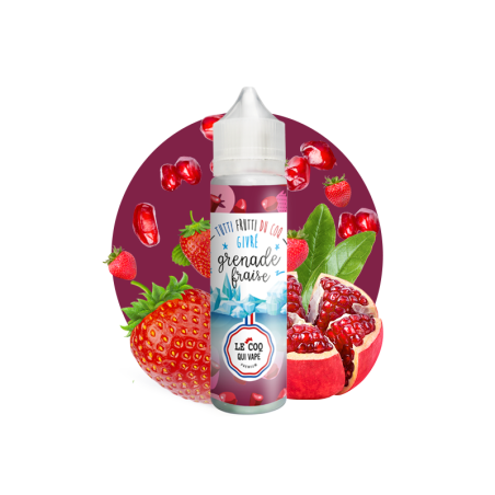 Grenade Fraise Givré