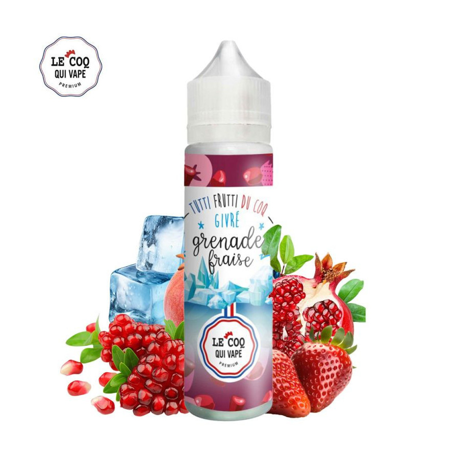 Grenade Fraise Givré