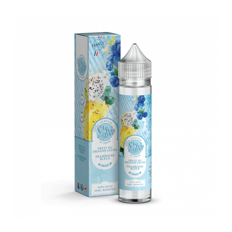 Fruit Du Dragon Jaune Framboise Bleue