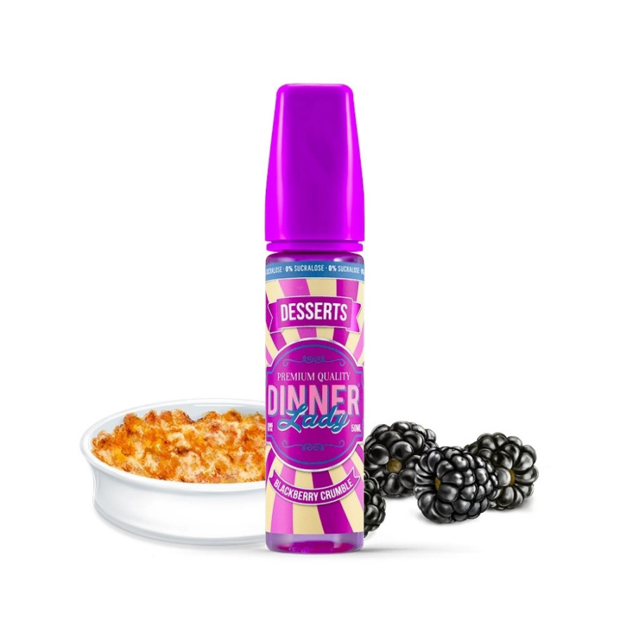 Blackberry Crumble 0% Sucralose
