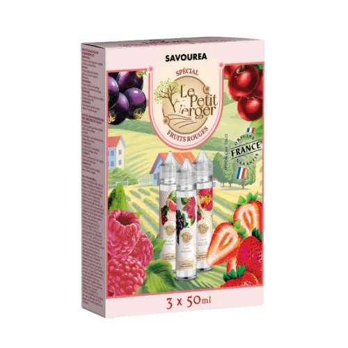 Pack 3X - Fruits Rouges
