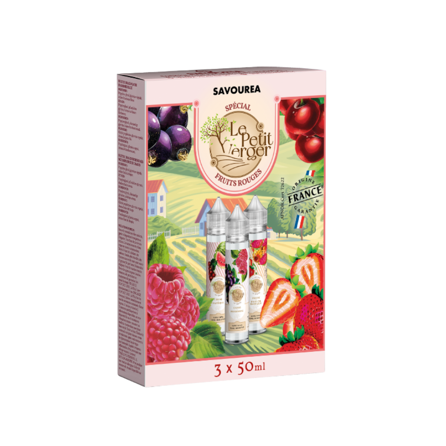 Pack 3X - Fruits Rouges