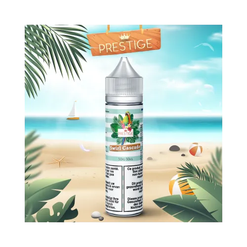 Tpd Swirl Cascade (Cassis Mangue Barbe À Papa) Pg/Vg