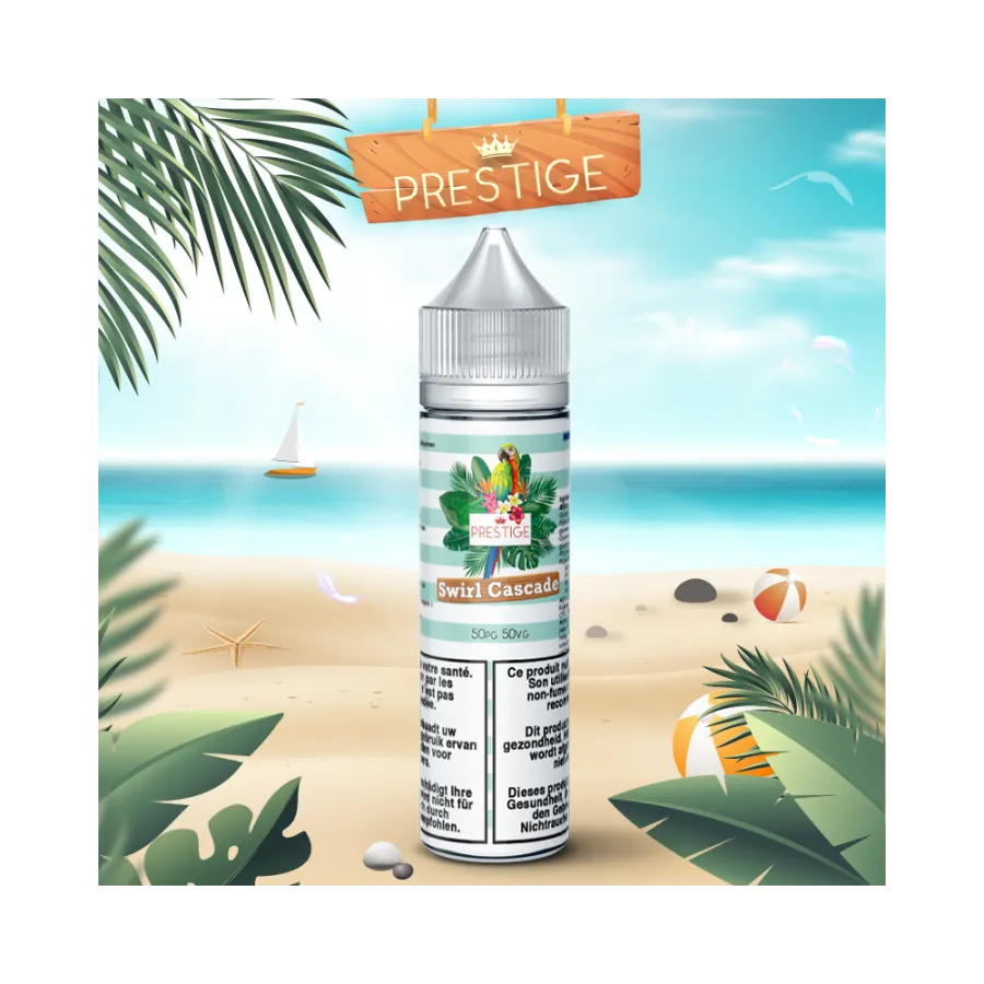 Tpd Swirl Cascade (Cassis Mangue Barbe À Papa) Pg/Vg