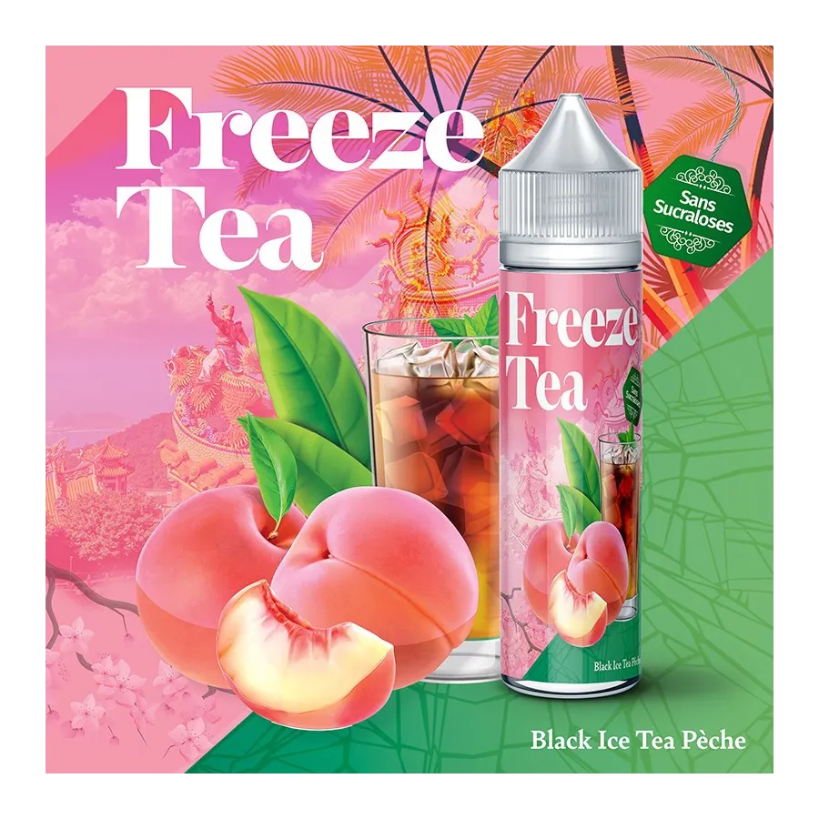 Black Ice Tea Pêche Freeze Tea