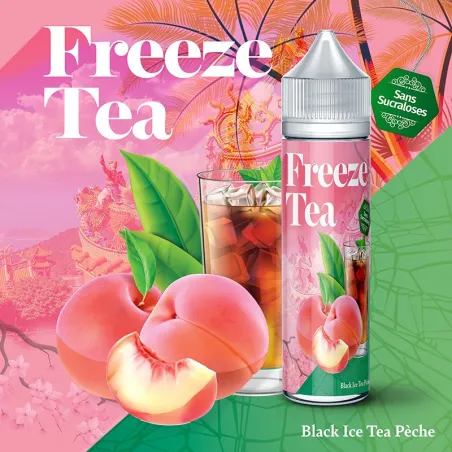 Black Ice Tea Pêche Freeze Tea