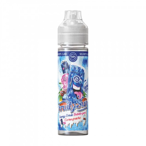 Energy Drink Bubble Gum Cerise Fraîche Édition Saphir