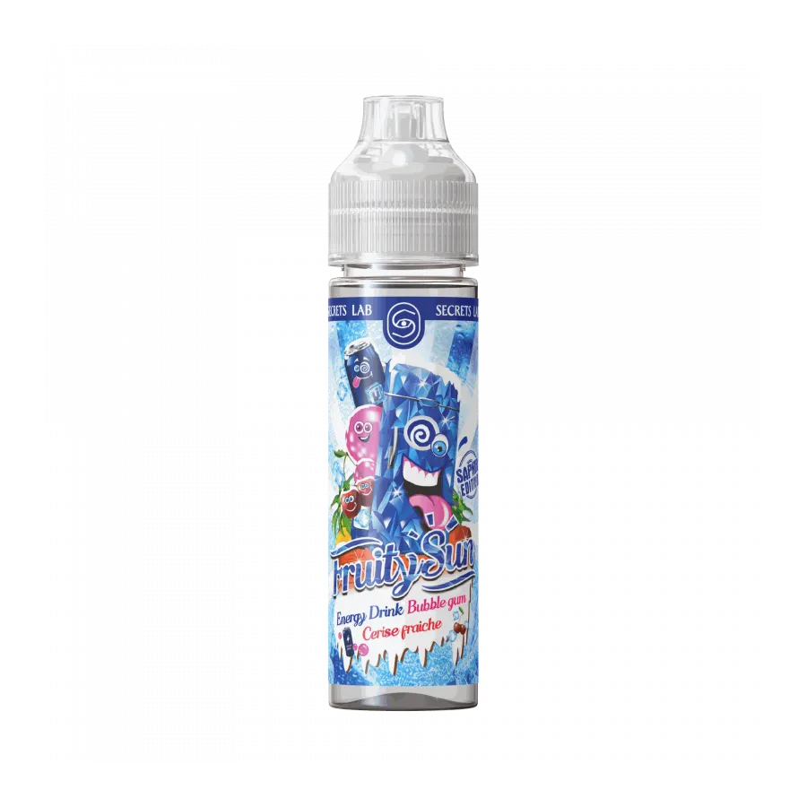 Energy Drink Bubble Gum Cerise Fraîche Édition Saphir