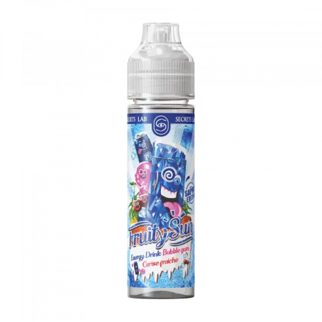 Energy Drink Bubble Gum Cerise Fraîche Édition Saphir