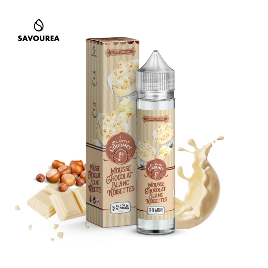 Mousse Chocolat Blanc Noisettes