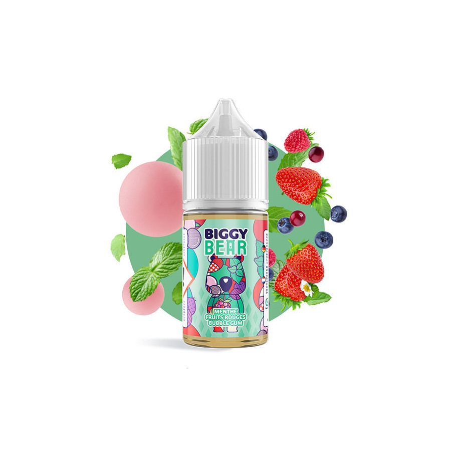 Menthe Fruits Rouges Bubble Gum
