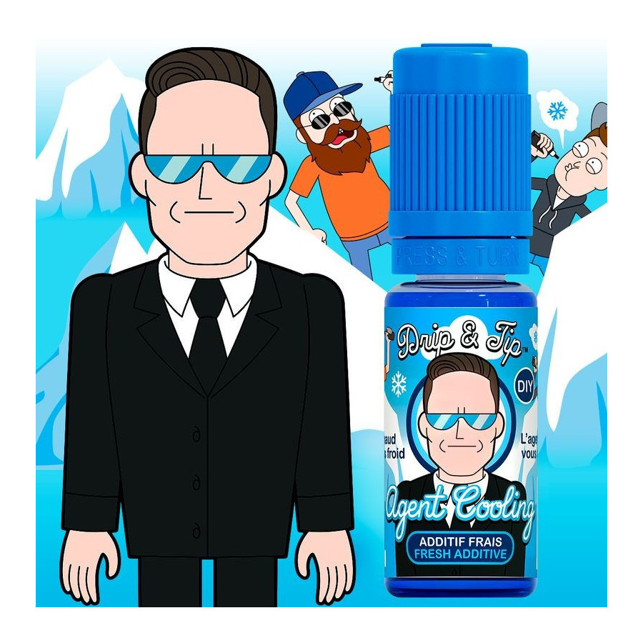 Additif Agent Cooling 10ml Drip & Tip - Swoke
