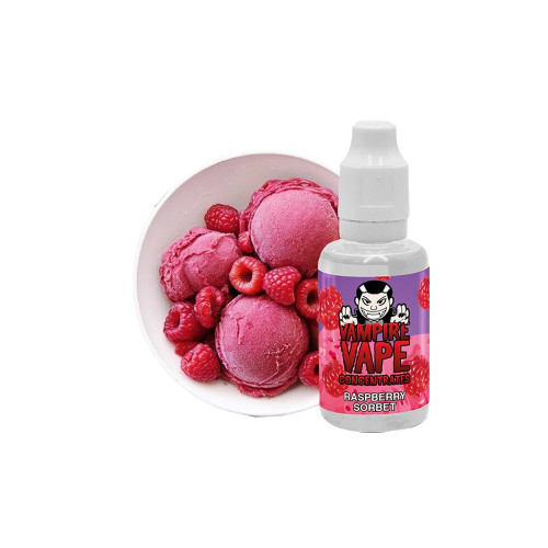 Raspberry sorbet