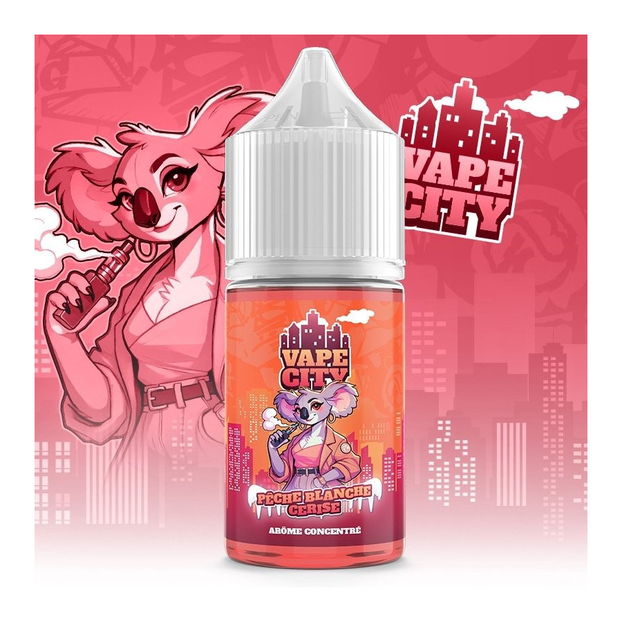 PÊCHE BLANCHE CERISE