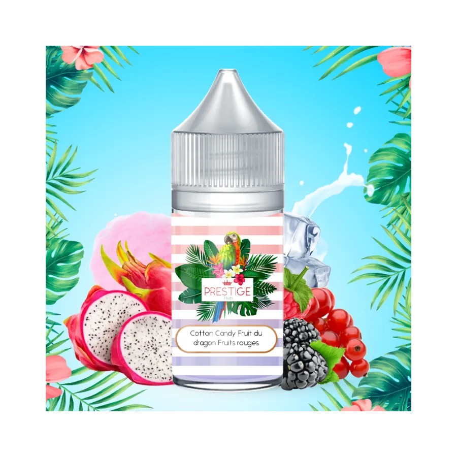 Cotton Candy Fruit du dragon Fruits rouges
