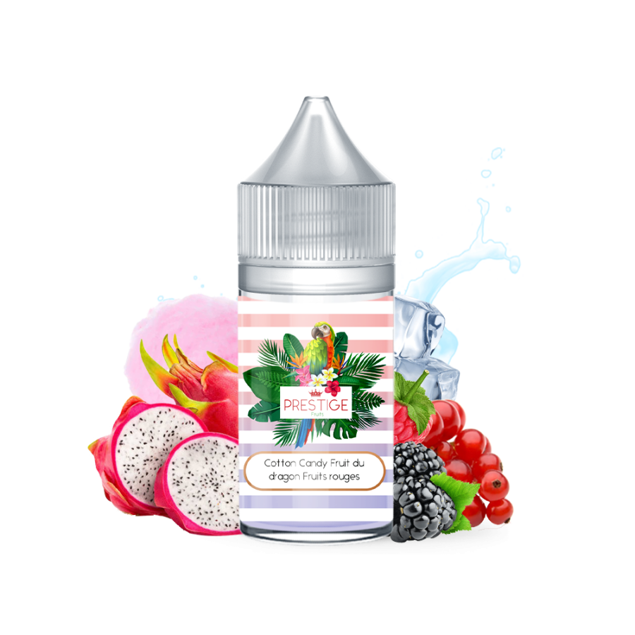 Cotton Candy Fruit du dragon Fruits rouges