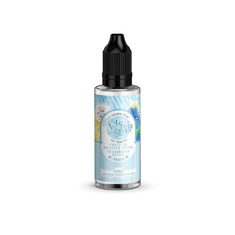 Fruit du dragon jaune Framboise bleue Frais