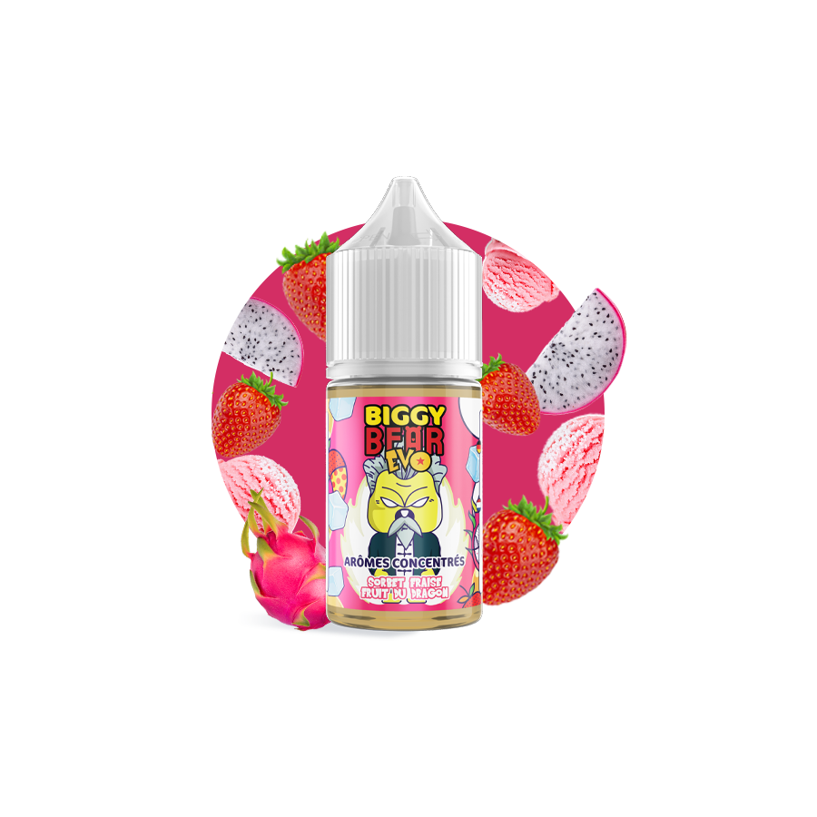 Sorbet Fraise Fruit du Dragon