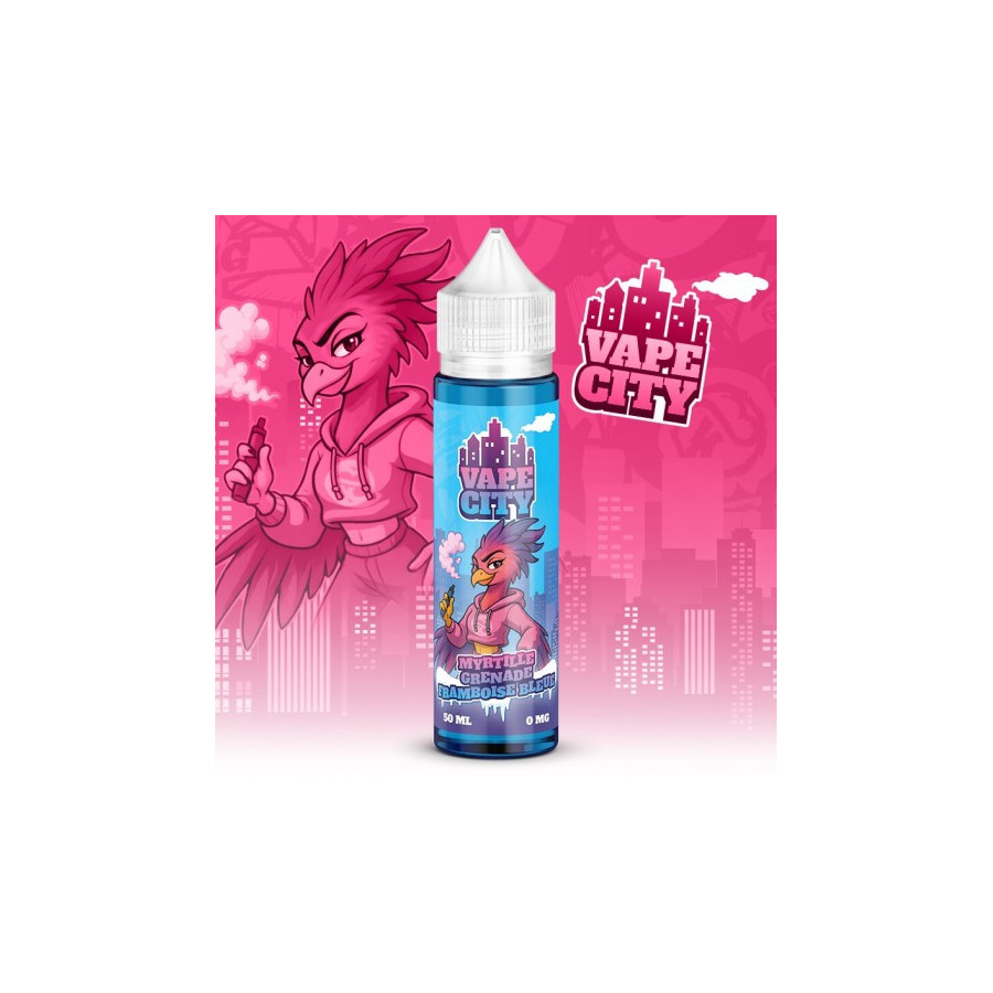 MYRTILLE GRENADE FRAMBOISE BLEUE