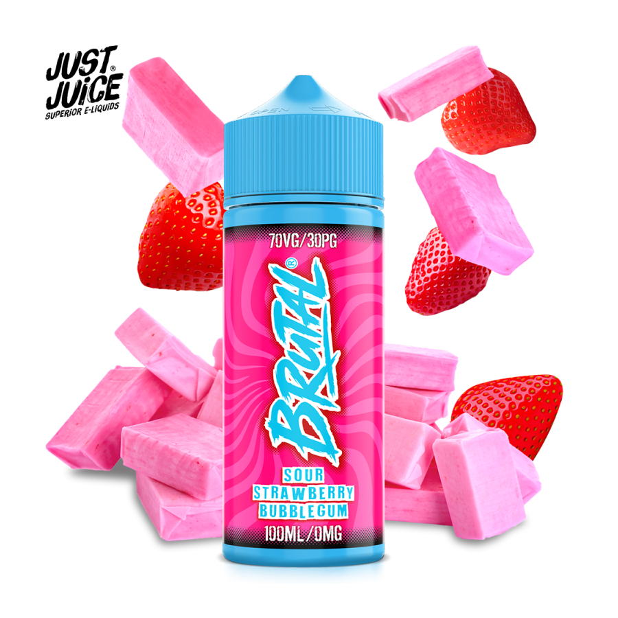 Sour Strawberry Bubble Gum