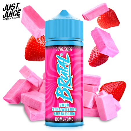 Sour Strawberry Bubble Gum