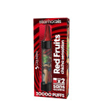 Chicha Rouge + 2 Pods de 10000 Puffs - Starhooks