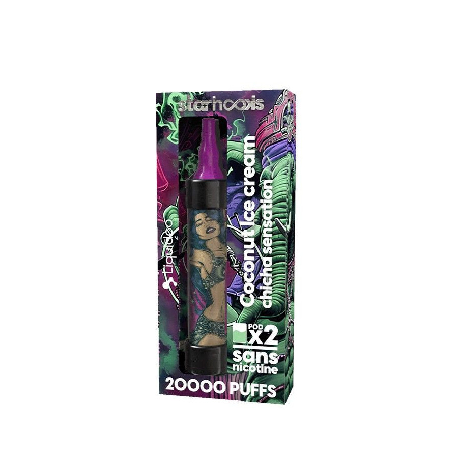 Chicha Violette + 2 Pods de 10000 Puffs - Starhooks