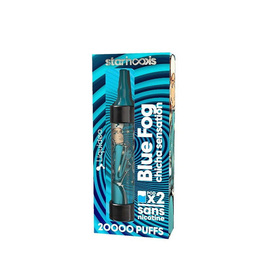 Chicha Bleue + 2 Pods de 10000 Puffs - Starhooks