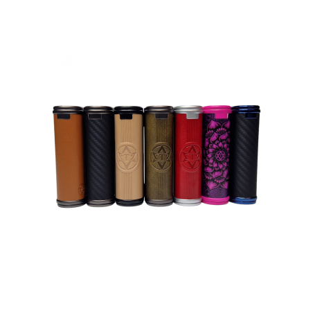 Box Thelema Solo 100W Lost Vape - Silver Carbon Fiber