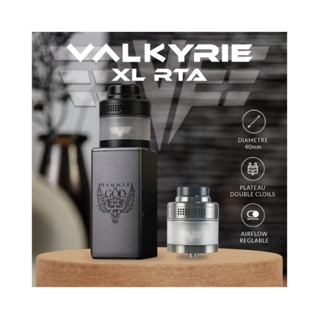 Vaperz Cloud - Valkyrie XL RTA 40mm