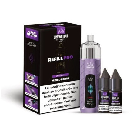 Crown Bar by Al Fakher - Kit Refill Pro 1000mAh 2x10ml 6mg