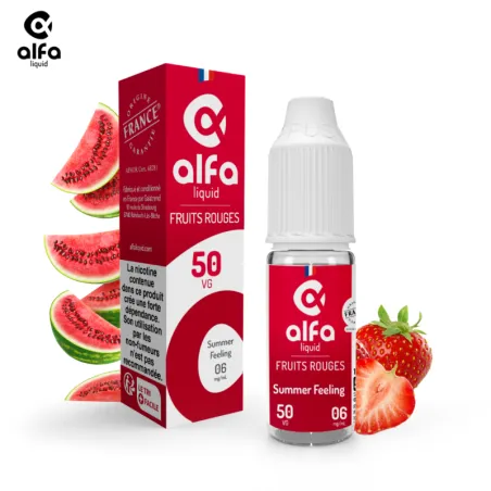 Summer Feeling 50 50 Fruits Rouges Alfaliquid