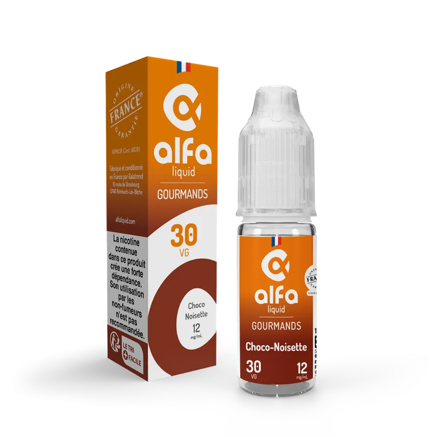 Choco Noisette 70 30 Gourmands Alfaliquid