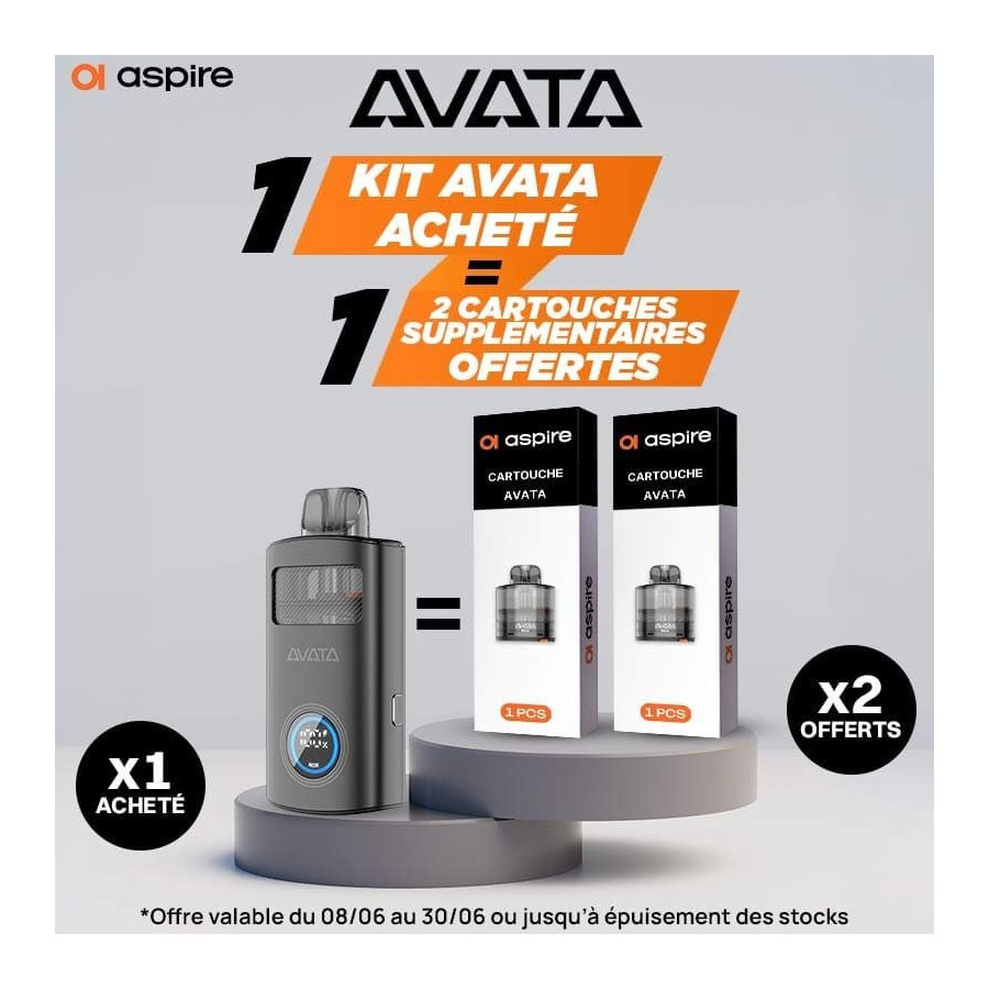 OFFRE Kit Avata 15ml - Aspire