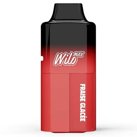 Kit Wilo Max Framboise Glacée 3000 puffs 2+10ml - Wilo Max