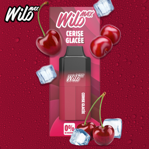 Kit Wilo Max Cerise glacée 3000 puffs 2+10ml - Wilo Max