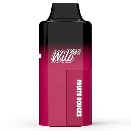 Kit Wilo Max Cerise glacée 3000 puffs 2+10ml - Wilo Max