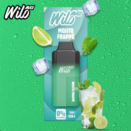Kit Wilo Mojito Frappé 3000 puffs 2+10ml - Wilo Max