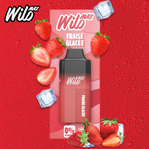 Kit Wilo Max Fraise Glacée 3000 puffs 2+10ml - Wilo Max