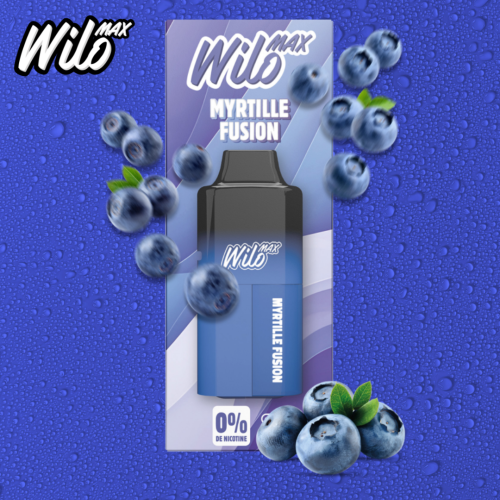 Kit Wilo Max Myrtille Fusion 3000 puffs 2+10ml - Wilo Max