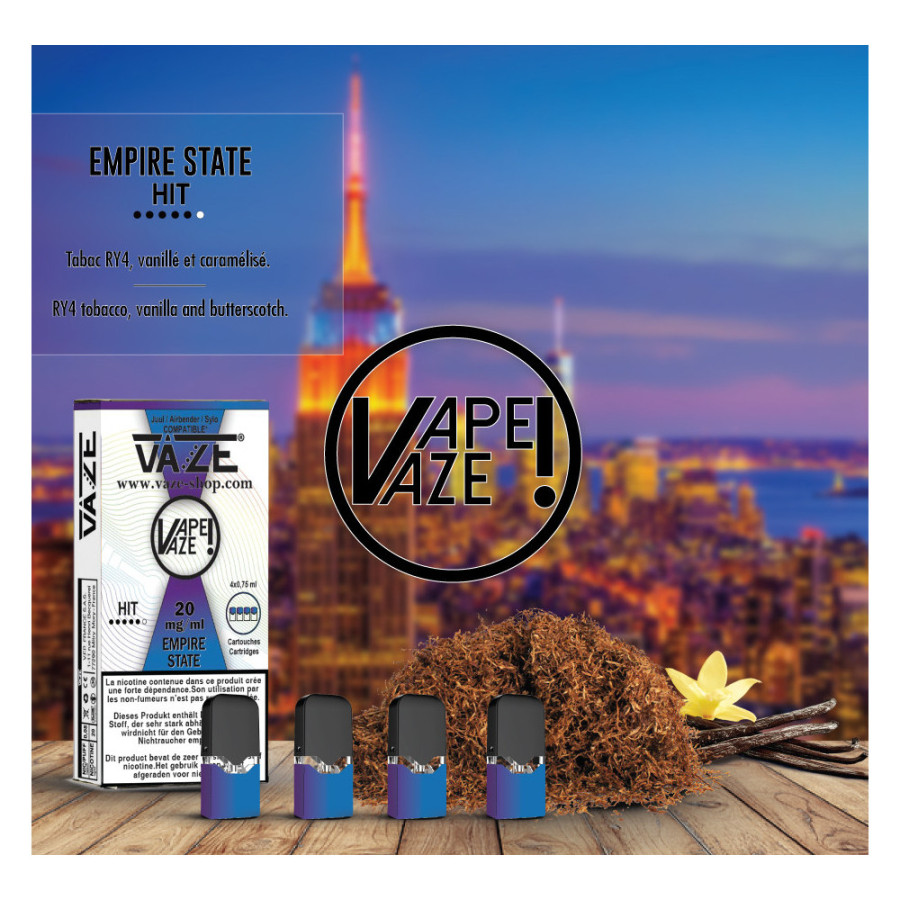 Vaze - Empire State | Cartouches x 4