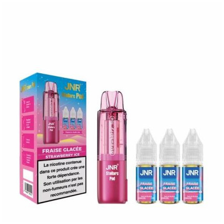 JNR - Cartouche Stellarc 2+10ml + 3 E-liquides