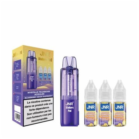 JNR - Cartouche Stellarc 2+10ml + 3 E-liquides